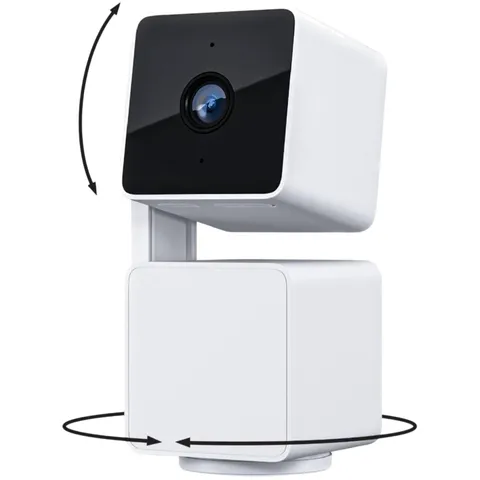 Smart Home Security Camera Cam Pan V3 - , 360° Coverage, Alexa Compatible