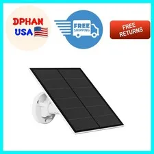 360° Adjustable 5W USB Solar Panel for Outdoor Security Camera Solutions