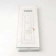 2N IP Verso Flush Installation Frame 3 Modules w/ Hardware MPN 9155013 #248/1
