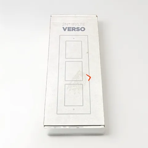 2N IP Verso Flush Installation Frame 3 Modules w/ Hardware MPN 9155013 #248/1