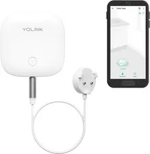 YoLink Water Leak Sensor 3, with Built-in Siren Up to 105dB, Compatible with ...