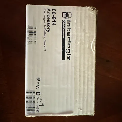 INTERLOGIX ABS BACK UP BATTERY REPLACEMENT 60914