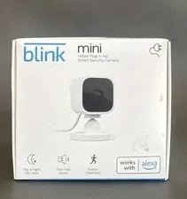 Blink Mini Indoor Plug-In Live HD Smart Security Camera (New in Box)