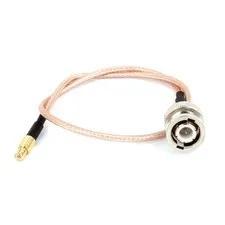 BNC to MCX Male M/M Connector RG316 Pigtail Jumper Cord Coax Cable Lead 12"