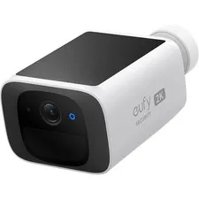 Wireless Outdoor Security Camera 2K Resolution Continuous Solar Power Built in