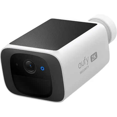 Wireless Outdoor Security Camera 2K Resolution Continuous Solar Power Built in