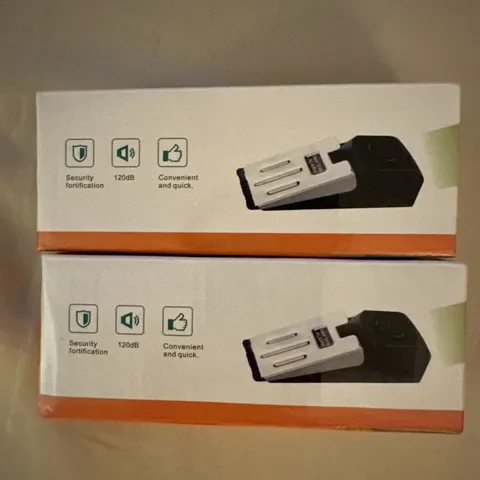 Door Stop Alarm, Home/Travel Security Fortification, Pack Of 2, Brand New.