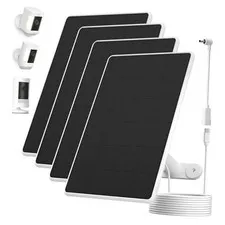 Solar Panel for Ring Camera,6W Solar Charger for Ring Stick Up Cam&All-New