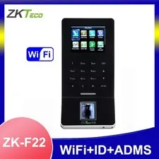 ZK F22 WIFI ID+ADMS Fingerprint Door Access Control Time Attendance Machine