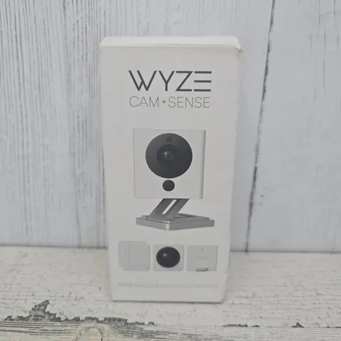 open Box! Wyze Cam + Wyze Sense Home Security sensor starter starter kit AC