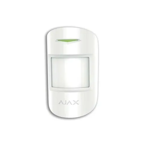 Ajax MotionProtect Plus - Dual Technology PIR+MW Motion Detector White