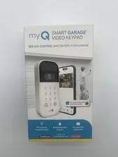 Chamberlain - MyQ Smart Garage Video Keypad Battery Operated White VKP1-MYQMC