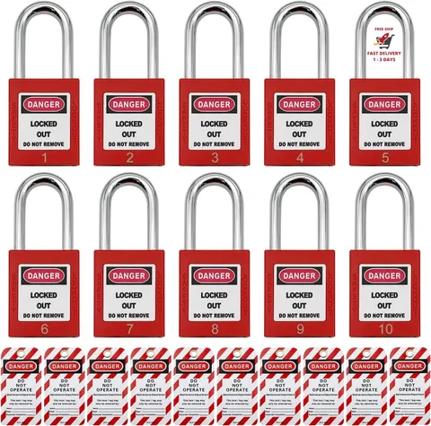 Candados de bloqueo y etiquetado, candado de seguridad