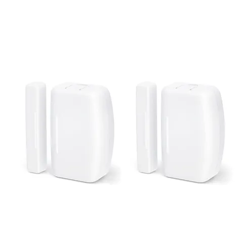 Zigbee Contact Sensor 2 Pack,Door and Window Monitor, Home Automation,Works w...