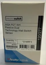 Sensor Switch WSX PDT WH Passive Dual Technology Wall Mount Occupancy Sensor NEW