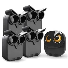 Weatherproof Motion Sensor Detector - 1 Receiver, 4 Sensors