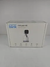 Blink Mini Pan-Tilt Camera Rotating Indoor Plug-in Smart Security Camera