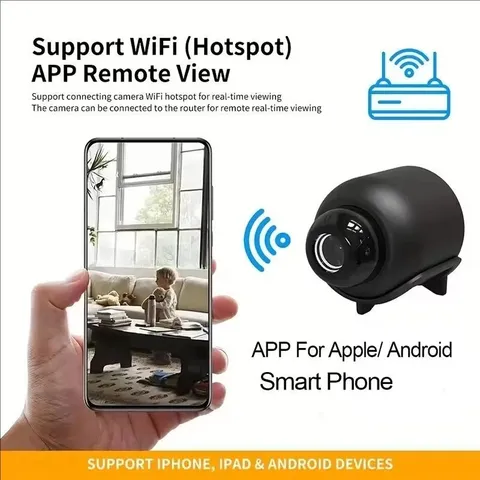 1080P Mini WiFi Security Camera CCTV HD IP Night Vision Home Cam Camcorder