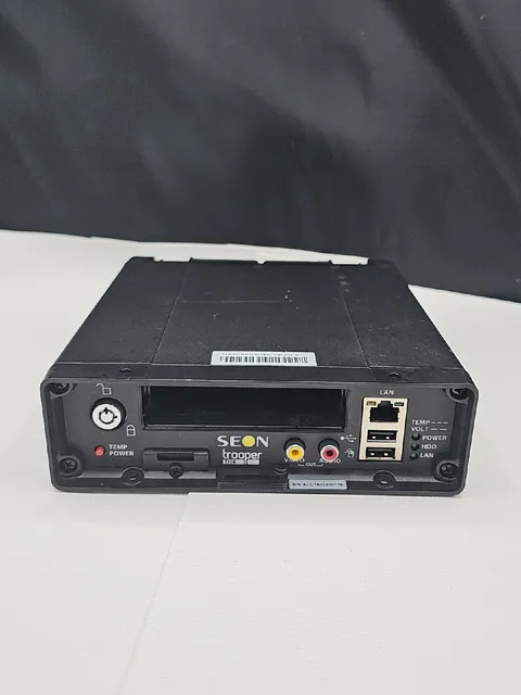 Seon Design TH4 DVR School / Tour Bus Surveillance System Trooper FOR PARTS ONLY