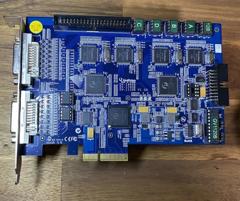 Genuine Geovision GV1120/1240/1480AS V4 PCI-e DVR CCTV 480FPS D1 Capture Card