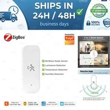Zigbee Motion Sensor 10G MmWave Radar Tuya Temperature Humidity Sensor