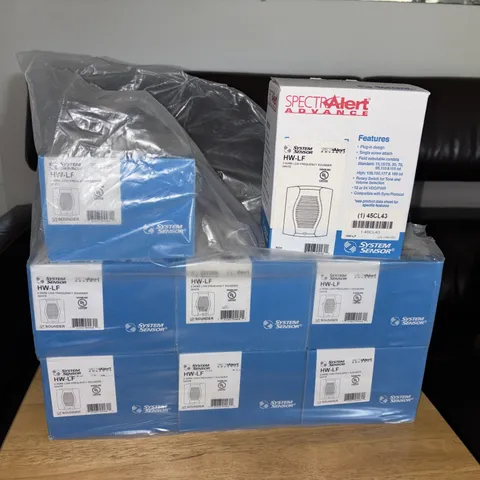 NEW (Lot Of 8) System Sensor HW-LF Low Frequency Sounder White 2 Wire $AVE!!