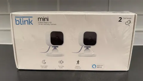 Blink Mini Indoor Plug-In HD Smart Security System 2-Pack Brand New Sealed