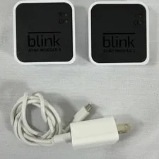 Lot of 2 Blink Sync Module 2 BSM00401U Security Camera Hubs + 1 Charger