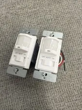 Lot Of 2 Topgreener Occupancy Sensor Pir Wall Switch