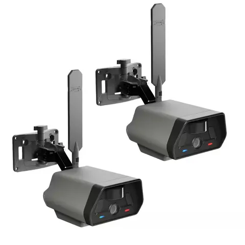 Tactacam Defend-Battery/Solar-Cellular Security Camera-2-Pack