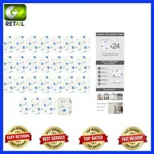 Versatile 24PCS Double Sided Adhesive Pads for Ring Security Devices - Easy Use