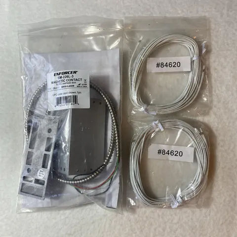 Seco-Larm Enforcer SM-226L-3 Overhead Door Mount Magnetic Contact Extension Wire