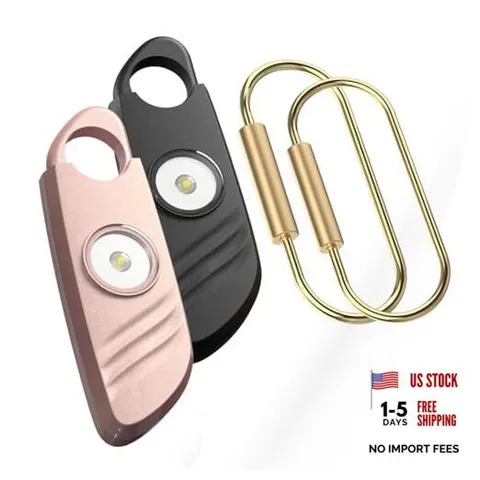 Personal Safety Alarm - 2 Pack, 140db Siren, Powerful Safe Sound, Personal