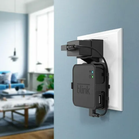 Outlet Wall Mount with Power Cable for Blink XT2 Sync Module, Blink Mini