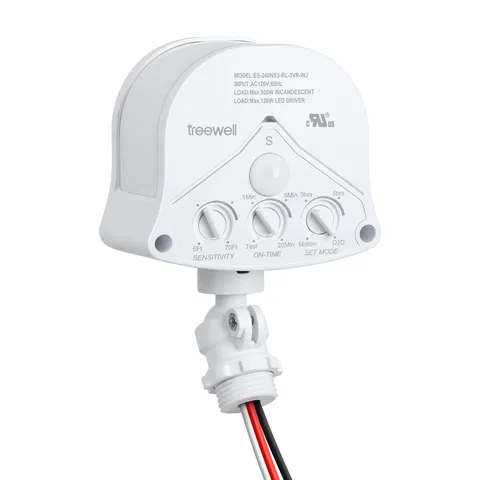 240° & 360° Replacement Motion Sensor, Adjustable Time & Detection Sensitivit...