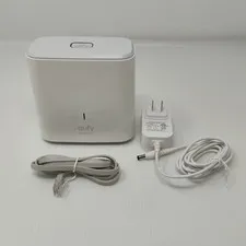 Eufy Security HomeBase E T8002 White Wifi/Network Base Station Hub - Powers On