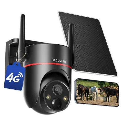 No WiFi Security Cameras Wireless Outdoor, Cellular Security Camera Outdoor, ...