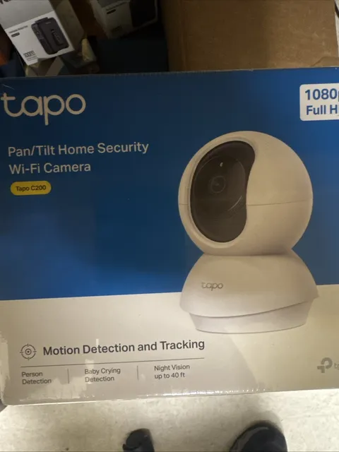 Tapo C200 Pan/Tilt Home Security Wi-Fi Camera 1080p Full HD