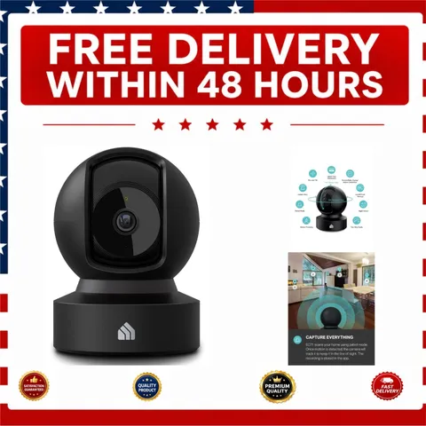 Kasa EC71 1080p Indoor Pan Tilt Security Camera Wi-Fi Alexa