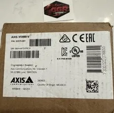 Axis COMMUNICATIONS AB GRANDEN 1 M3088-V FIXED DOME Network camera 02375-001