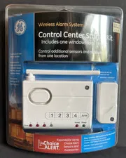 GE Wireless Alarm System Control Center Starter Kit Choice Alert Security New