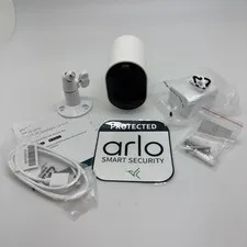 Arlo Pro 5S 2K Indoor/Outdoor Wire Free Spotlight Security Camera - White