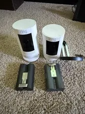 Ring Stick Up Cam Battery 2-Pack Wi-Fi IP 1080p Night Vision Indoor/Outdoor