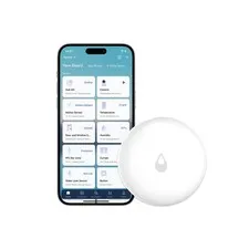 Water Leak Sensor, Zigbee Wireless Water Leak Detector for Alarm System and Smar