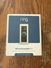 NEW Ring Wired Doorbell Pro With 3D Motion Detection