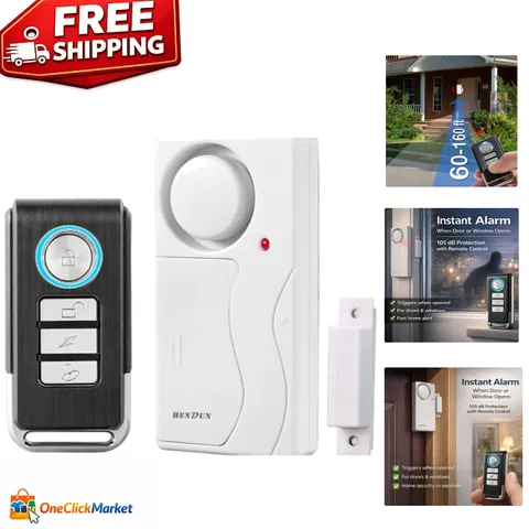 Child and Elderly Safety Wireless Alarm - Multi-Purpose 105dB Security Sensor