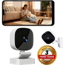 Security Camera Indoor, 2K HD WiFi Cameras for Home Security, Pet/Dog/Baby Camer