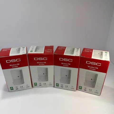 Qty 4 DSC WS4904P Wireless Pet Immune PIR Motion Sensor WS4904 FAST SHIPPING!