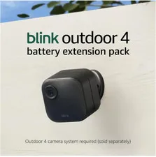 Blink Outdoor 4 Battery Extension Pack Accessory for Outdoor 4 Smart Camera
