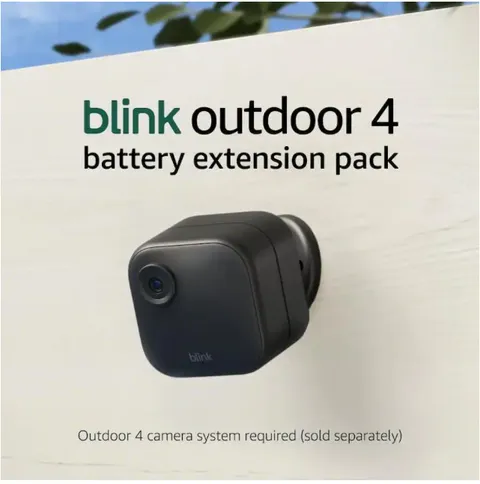 Blink Outdoor 4 Battery Extension Pack Accessory for Outdoor 4 Smart Camera